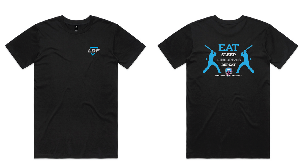 Eat.Sleep.LINEDRIVES.Repeat Tshirt Style 2 Adults & Youth sizes