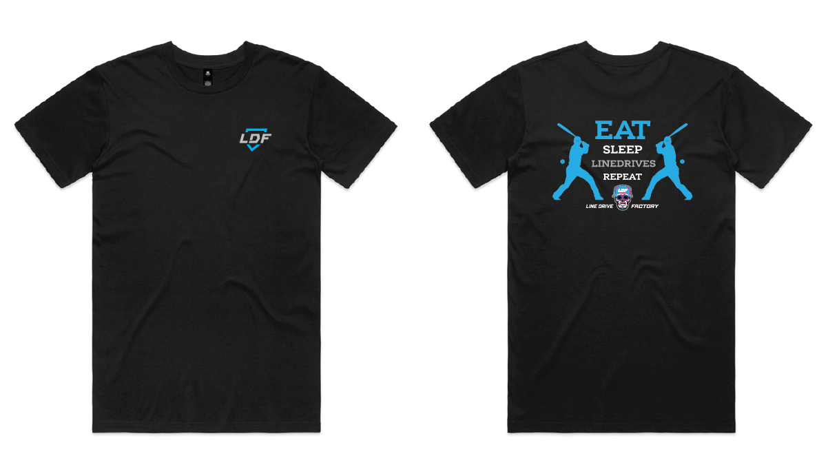 Eat.Sleep.LINEDRIVES.Repeat Tshirt Style 2 Adults & Youth sizes