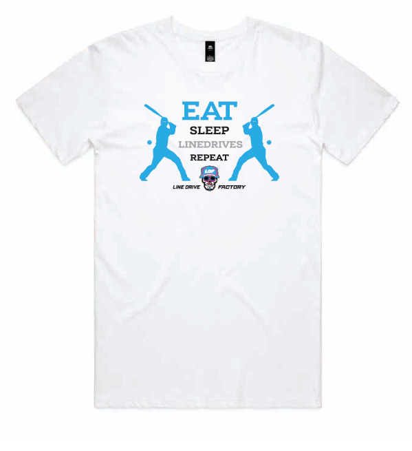Eat.Sleep.LINEDRIVES.Repeat Tshirt Style 2 Adults & Youth sizes