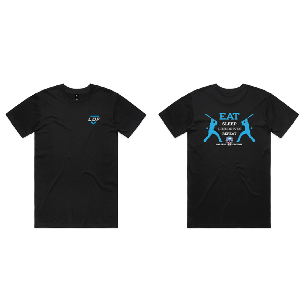 Eat.Sleep.LINEDRIVES.Repeat T-Shirt Style 2 - Adults & Youth
