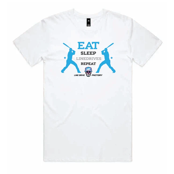 Eat.Sleep.LINEDRIVES.Repeat T-Shirt Style 2 - Adults & Youth
