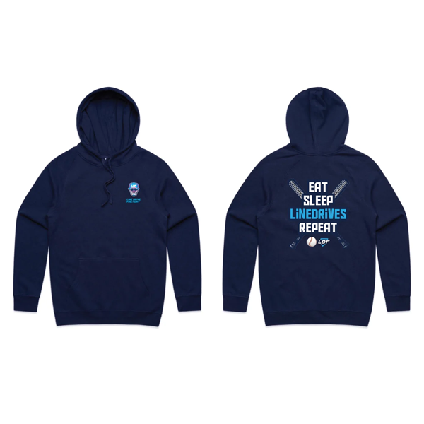 Eat.Sleep.LINEDRIVES.Repeat Hoody Style 1 - Adults & Youth