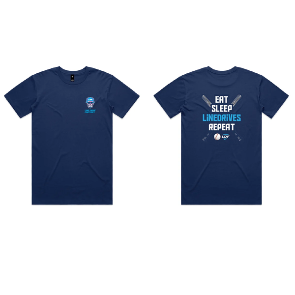 Eat.Sleep.LINEDRIVES.Repeat T-Shirt Style 1 - Adults & Youth