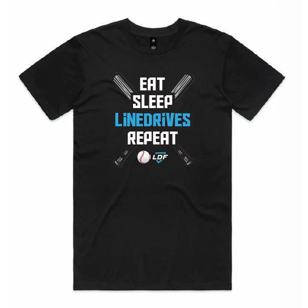 Eat.Sleep.LINEDRIVES.Repeat T-Shirt Style 1 - Adults & Youth