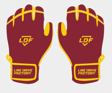 NEW - LDF Premium Batting Gloves (Adult & Youth)