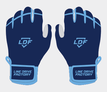 NEW - LDF Premium Batting Gloves (Adult & Youth)