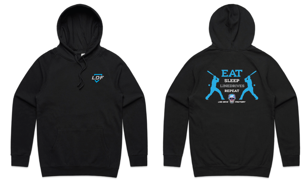 Eat.Sleep.LINEDRIVES.Repeat Hoody Style 2 Adults & Youth sizes